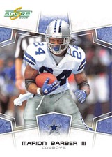 2008 Score Football Pick Your Card Complete Your Set