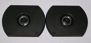  1" Mylar Dome Tweeters 8 ohm 1 Pair DIY Car or Home HQ NEW FREE SHIPPING - Picture 1 of 3