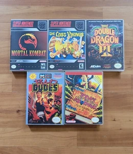Game cases for NES / SNES games (case only) custom made, vintage, for collectors - Picture 1 of 5