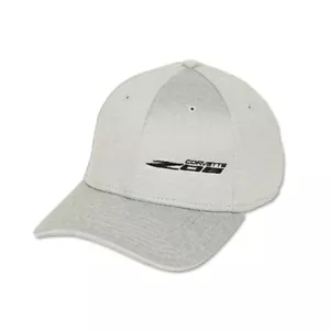 C8 Corvette Z06 Flex Fit Heather Gray Hat - M/L - Picture 1 of 2