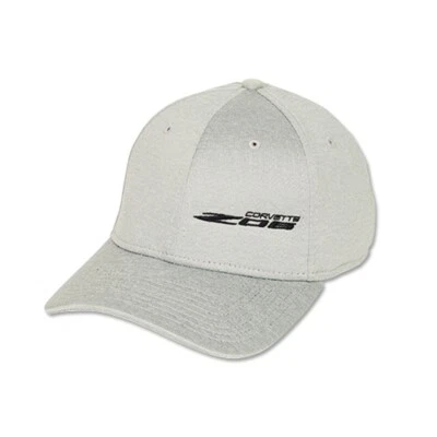 Sombrero gris jaspeado C8 Corvette Z06 Flex Fit - M/L Foto 1 de 2