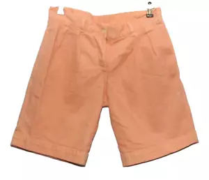 GHOST VINTAGE DAMEN DENIM LACHSROSA SHORTS GRÖSSE 32 W 10 ZOLL L - Bild 1 von 5