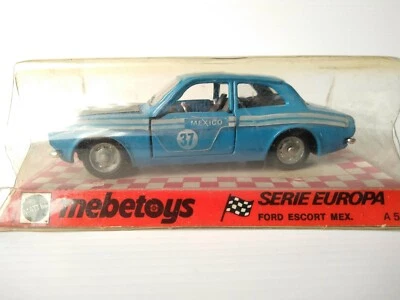 MEBETOYS SERIE EUROPA 1/43 FORD ESCORT MEXICO A 55 BOX - Immagine 1 di 4