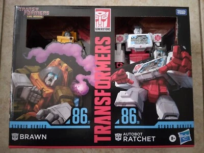 Transformers (The Movie) Studio Series 86 Brawn & Ratchet Death Scene New Sealed - Image 1 of 4