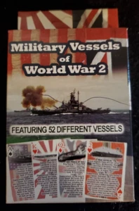 BARQUES MILITARES SELLADOS DE LA SEGUNDA GUERRA MUNDIAL - Baraja oficial de 52 cartas - Imagen 1 de 2