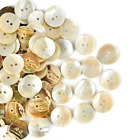 2.0 Cm Fancy Natural River Shell Button