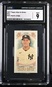 Aaron Judge 2021 Allen & Ginter #351 Mini CGC 9 New York Yankees - Picture 1 of 2