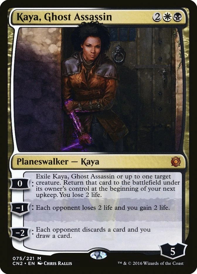 MTG Kaya, Ghost Assassin Conspiracy Take the Crown Magic the Gathering  - Image 1 of 1