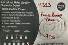 9 TOG KING DUVET PURE LUXURY COTTON COVER FULLY BOUND EDGE HOTEL QUALITY H323