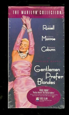 Gentlemen Prefer Blondes VHS video tape Marilyn Monroe Jane Russell NEW SEALED - Image 1 of 3