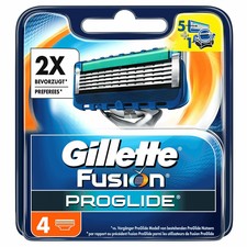 4 Gillette Fusion Proglide Rasierklingen 4er Blister passt auf Power OVP