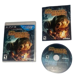 Cabela's Dangerous Hunts Sony PlayStation 3 PS3 With Manual - Picture 1 of 5