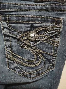Silver ***SIZE 25*** Suki Surplus Jeans Size - Picture 1 of 6