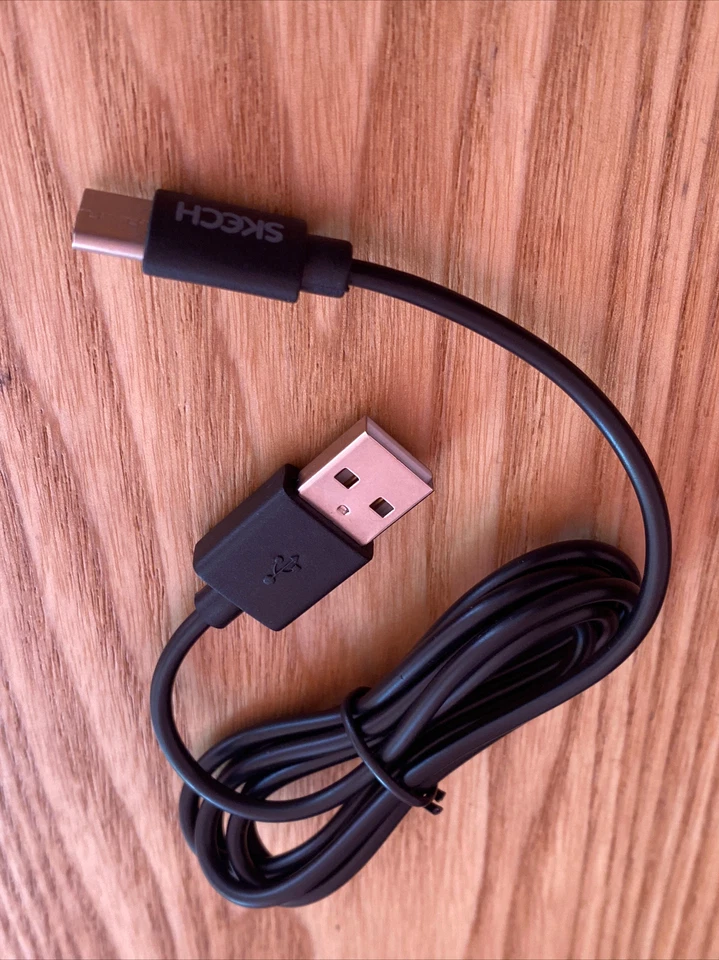 Genuíno SKECH sincronização de dados de carregamento 1 M cabo USB A para USB-C para Samsung tipo c - Imagem 1 de 3