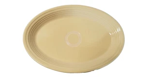 Homer Laughlin Fiesta Ware Oval Platter 13.5" Sunflower Yellow 1145 - Picture 1 of 5