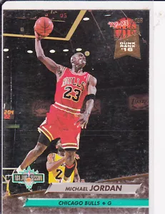 MICHAEL JORDAN SLAM DUNK Fleer Ultra #23 CHICAGO BULLS Basketball Card LE - Imagen 1 de 1