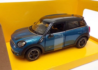 Rastar 1/24 Scale 56400 - Mini Cooper S Countryman (R60) - Metallic Blue - Image 1 of 4