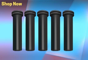 Rubber Vacuum Hose 1-5/8"L x 1/4"ID x 1/2"OD Black for B&S Engines - Picture 1 of 6