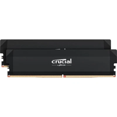 Crucial DIMM 32 GB DDR5-6000 (2x 16 GB) Dual-Kit, Arbeitsspeicher, schwarz - Bild 1 von 2