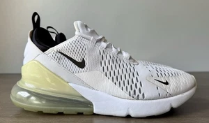 Size 11- Nike Air Max 270 White Black Men’s Running Shoes Sneakers AH8050-100 - Picture 1 of 11