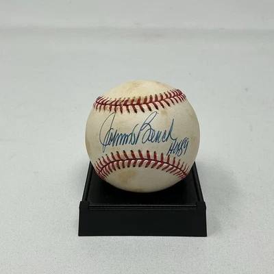 Johnny Bench Autographed Signed Cincinnati Reds HOF 89 ONL Baseball JSA COA - Image 1 of 2