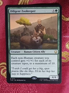 Diligent Zookeeper Avatar: The Last Airbender Magic The Gathering MTG green card - Picture 1 of 1