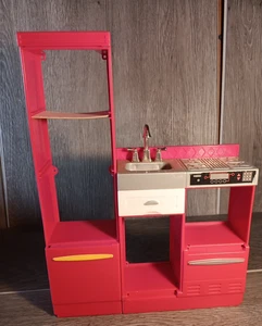 Mattel Barbie Hot Pink Kichen Modern Parts Missing Dream House Replacement - Picture 1 of 12