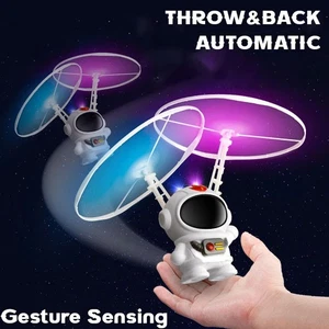 Mini Infrared Induction Flying Astronaut Toy – Automatic Flight Helicopter - Picture 1 of 6