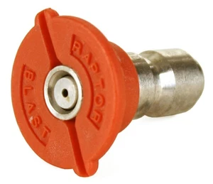 Raptor Blast 1/4" Stainless Steel Quick Connect 0 Degree Nozzle 3.0 - Picture 1 of 2
