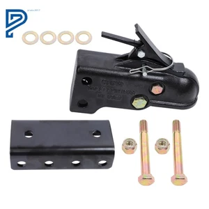 2-5/16" 15000LBs Adjustable Cast Trailer Coupler 3 Position Channel and Fastener - Picture 1 of 23