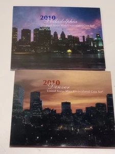 2010 Uncirculated Coin Set U.S Mint Government Packaging OGP COA - Picture 1 of 4