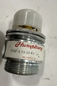 Humphrey Push Button Valve 125P-3-10-22-40 - NEW  B04 - Picture 1 of 10