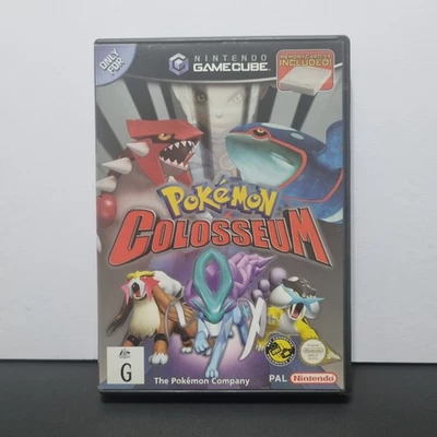 Pokemon Colosseum Nintendo GameCube Complete with Manual/Memory Card Region PAL - Image 1 of 4