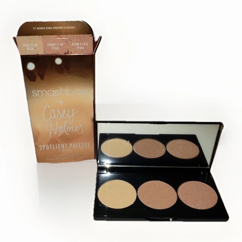 NIB Smashbox Spotlight Palette Pearl Highlighter X Casey Holmes- Brand New - Image 1 of 4