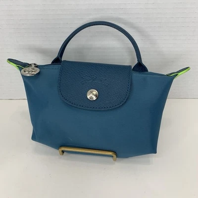 VENTA Bolsa Longchamp LE PLIAGE GREEN Bolsa con mango 34175 919 P89 PAVO REAL Damas Foto 1 de 4