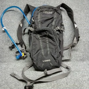 Camelbak Lobo Hydration Backpack Black Hiking Cycling Day Bag Bladder Unused - Picture 1 of 5