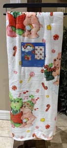 CARE BEARS 50x70 CHRISTMAS Throw Blanket - Picture 1 of 2