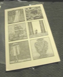 edward gorey phantasmagorey '74 catalogue illstratd softcvr w/sealed bookmark!! - Picture 1 of 10