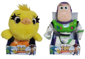 Disney Toy Story Figuren ca.30 cm Buzz Action 37268 Ente Ducky 37306AG Plüsch