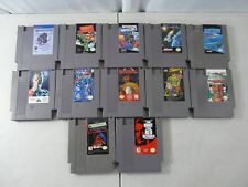 Nintendo NES Video Game Lot of 12 Games Xenophobe T2 Mission Impossible