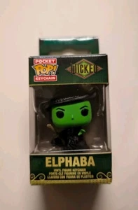 Funko Pocket Pop! Keychain Wicked Elphaba (Wicked Witch) Figure - Picture 1 of 2