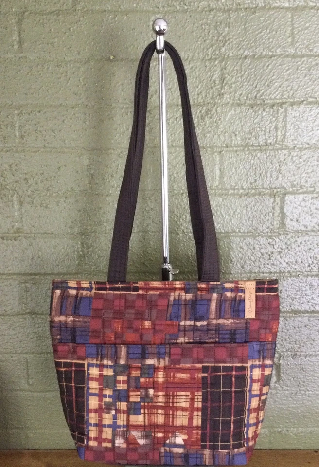 Bolso de Hombro Donna Sharp Kentucky Original Multicolor a Cuadros Foto 1 de 4