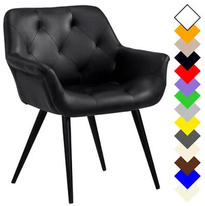 Sillón Para Salón Langford Acolchado, Moderno Con Reposabrazos & Base Metálica - Imagen 1 de 2