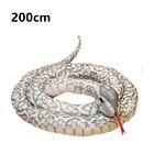 Neuf peluche serpent simulation grande taille poupée plaisantante oreiller lit long cadeaux délicats