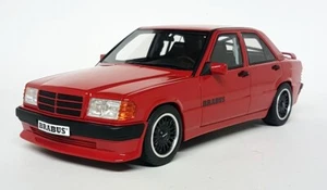 Otto 1/18 Scale Resin - OT674 Brabus 190E 3.6S W201 Signal Red - Picture 1 of 4