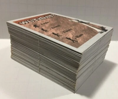 Juego de Mesa Cro-Magnon Piezas de Repuesto Juego Completo de 135 WUTZDAT? TARJETAS Foto 1 de 3