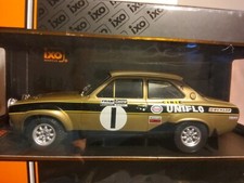 1/18 IXO FORD ESCORT MK1 RS1600 1972 WELSH RALLY #1 ROGER CLARK (GOLD)
