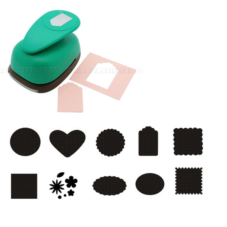 Bira Craft 2.5 英寸杠杆动作工艺打孔器适用于造纸各种设计 — 第 1/1 张图片