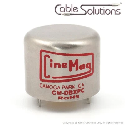 "Direct Box" Transformer 12:1 Step-Down Ratio, PC Board Mount CineMag CM-DBXPC