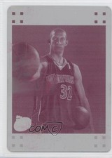 2007-08 Topps Printing Plate Magenta 1/1 Brandan Wright #118 Rookie RC b9e